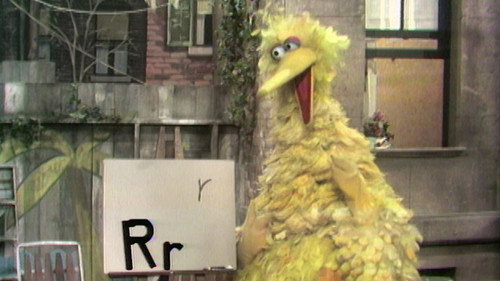 Sesame Street - S1E123: Big Bird Draws Letter R's (0123)