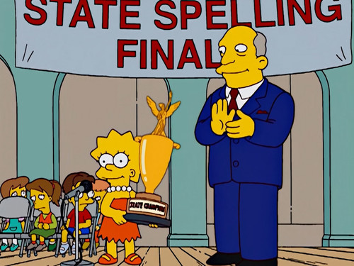 The Simpsons - S14E12: I'm Spelling as Fast as I Can