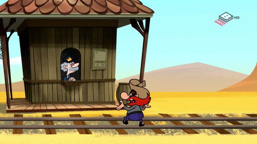 New Looney Tunes - S2E7: Sam and the Bullet Train