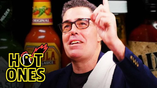 Hot Ones - S7E4: Adam Carolla Rants Like a Pro While Eating Spicy Wings