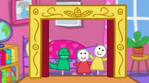 Peppa Pig - S1E41: Chloe's Puppet Show