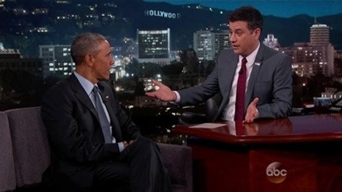 Jimmy Kimmel Live! - S13E39: President Barack Obama, Sean Penn, Earth, Wind & Fire