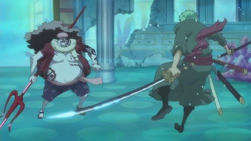 One Piece - S14E536: The Ryugu Palace Fight! Zoro vs. Hordy!