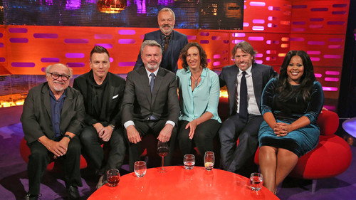 The Graham Norton Show - S20E2: Ewan McGregor, Danny DeVito, Miranda Hart, Sam Neill, John Bishop, Amber Riley