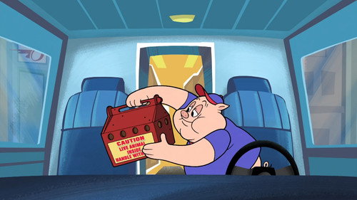 New Looney Tunes - S1E103: Porky's Duck-livery Service