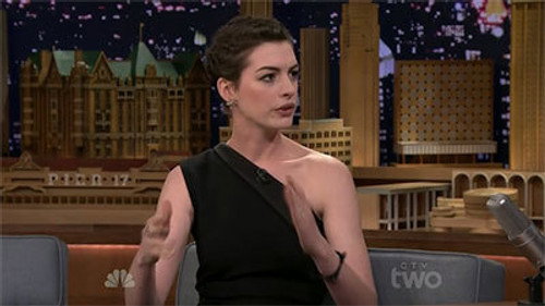 The Tonight Show Starring Jimmy Fallon - S1E37: Anne Hathaway, Marlon Wayans, Yusuf Islam