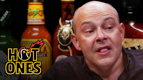Hot Ones - S2E17: Rob Corddry Cries Real Tears Eating Spicy Wings