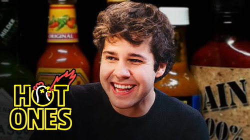 Hot Ones - S11E6: David Dobrik Experiences Real Pain While Eating Spicy Wings