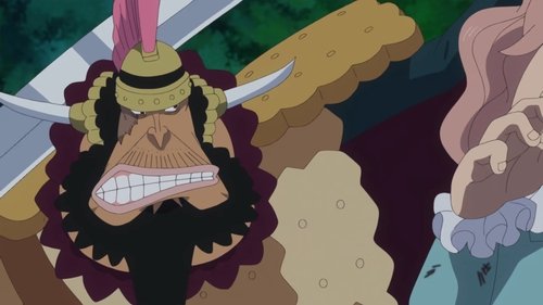 One Piece - S18E797: A Top Officer! The Sweet 3 General Cracker Appears!