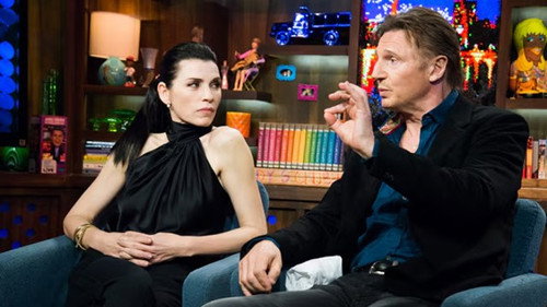 Watch What Happens Live with Andy Cohen - S11E39: Julianna Marguiles & Liam Neeson