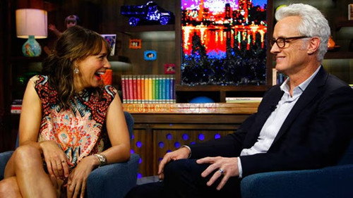 Watch What Happens Live with Andy Cohen - S6E65: John Slattery & Rashida Jones