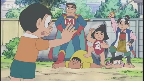 Doraemon - S1E104: Nobita ga Inu ni Natat? Writer Shibai
