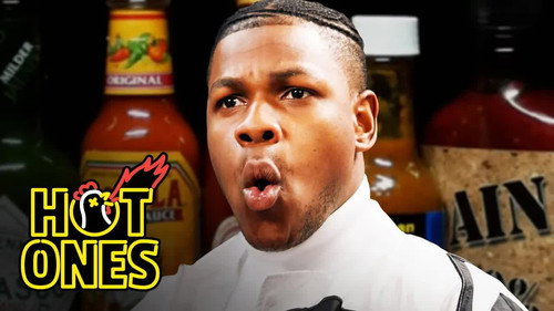 Hot Ones - S10E12: John Boyega Summons the Force While Eating Spicy Wings