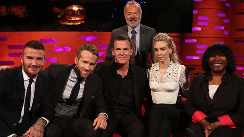 The Graham Norton Show - S23E6: Ryan Reynolds, Josh Brolin, David Beckham, Vanessa Kirby, Joan Armatrading