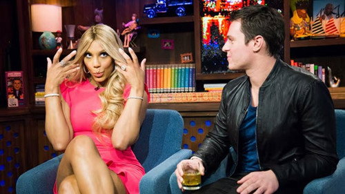Watch What Happens Live with Andy Cohen - S11E22: Jonathan Groff & Tamar Braxton