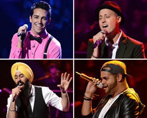 American Idol - S12E14: Semifinalist Round, Part 4 -- Guys Perform