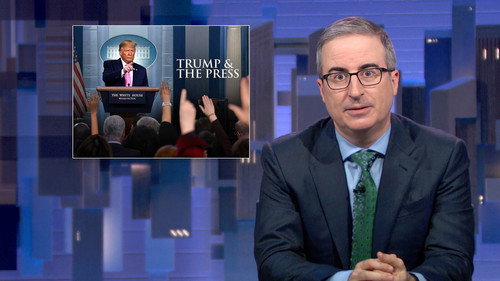Last Week Tonight with John Oliver - S12E12: May 18, 2025: Trump in the Press