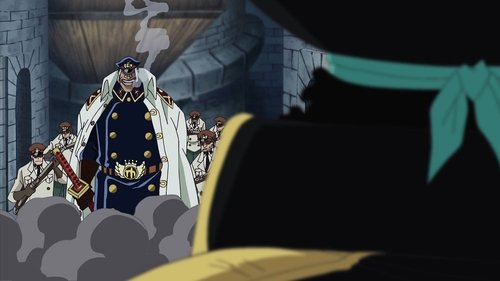 One Piece - S13E445: The Dangerous Encounter! Blackbeard and Shiryu of the Rain!
