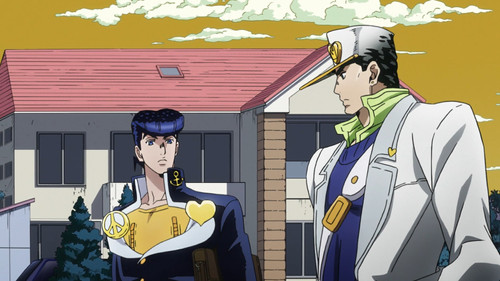 JoJo's Bizarre Adventure - S3E1: Jotaro Kujo! Meets Josuke Higashikata