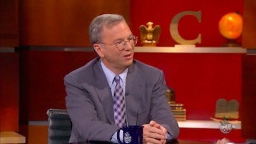 The Colbert Report - S6E119: Eric Schmidt