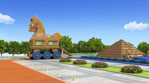 Super Wings - S2E51: Trojan Course