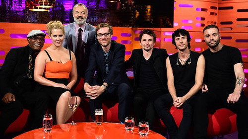 The Graham Norton Show - S17E9: Samuel L. Jackson, Stephen Merchant, Amy Schumer, Muse