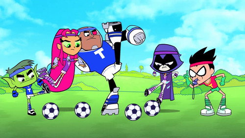 Teen Titans Go! - S2E41: Kicking a Ball and Pretending to Be Hurt
