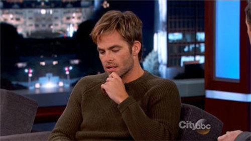 Jimmy Kimmel Live! - S12E8: Chris Pine; Kevin O'Leary; Gregory Porter
