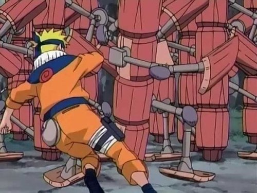 Naruto - S4E196: Hot-Blooded Confrontation: Student vs. Sensei