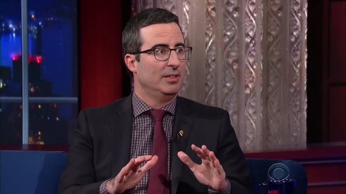 The Late Show with Stephen Colbert - S1E17: John Oliver, Evan Spiegel, Bill Withers, Ed Sheeran
