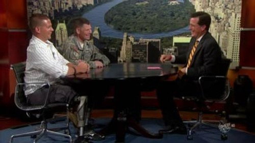 The Colbert Report - S6E113: Sen. Jim Webb, Joshua Bleill, Lt. Col. Brent Cummings, John Legend