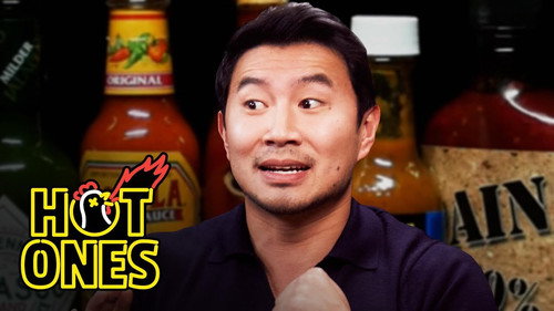 Hot Ones - S16E12: Simu Liu Chugs Boba While Eating Spicy Wings
