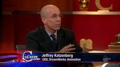 The Colbert Report - S6E54: Jeffrey Katzenberg