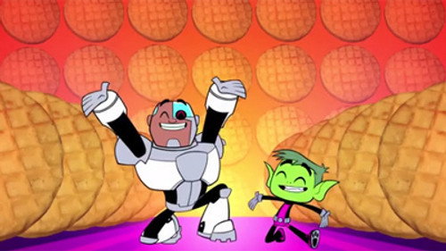 Teen Titans Go! - S1E39: Waffles