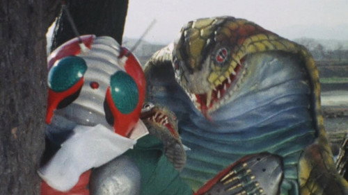 Kamen Rider - S2E5: Snake-Man with a Machine Gun!