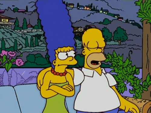 The Simpsons - S17E22: Marge and Homer Turn a Couple Play
