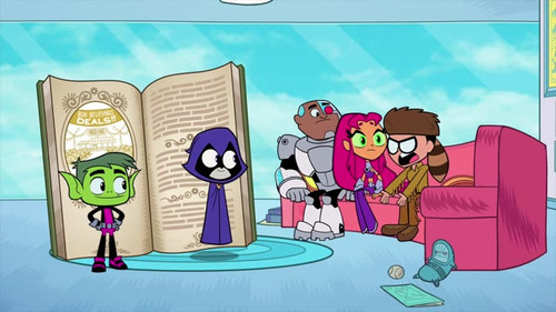 Teen Titans Go! - S5E22: Tall Titan Tales