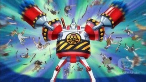One Piece - S14E557: Iron Pirates! General Franky Appears