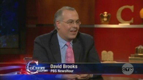 The Colbert Report - S6E30: David Brooks