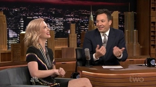 The Tonight Show Starring Jimmy Fallon - S2E45: January Jones, Bubba Watson, Brandon Flowers