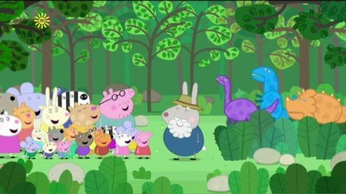 Peppa Pig - S4E16: Grampy Rabbit's Dinosaur Park