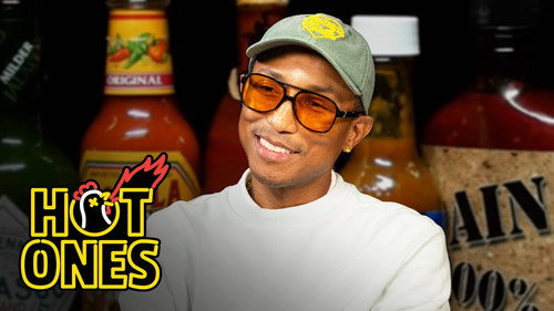 Hot Ones - S25E4: Pharrell Williams Sees the Future While Eating Spicy Wings