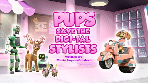 PAW Patrol - S11E23: Pups Save the Digi-Tal Stylists