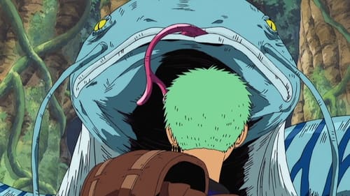 One Piece - S6E168: A Giant Snake Bares Its Fangs! The Survival Game Begins!