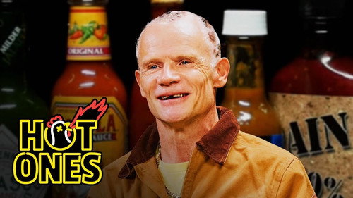 Hot Ones - S22E6: Flea Is Red Hot While Eating Spicy Wings