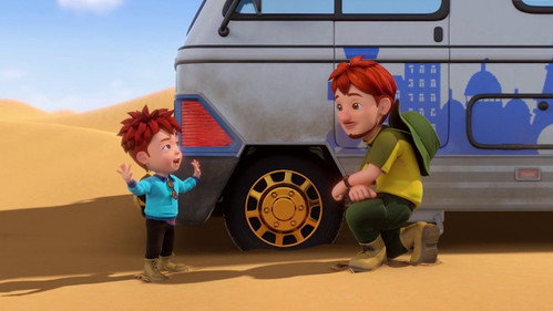 Super Wings - S4E18: Mongolian Wheels