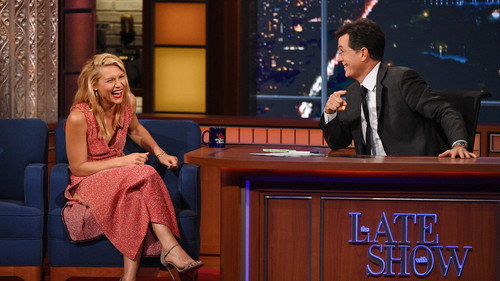 The Late Show with Stephen Colbert - S1E18: John Kerry, Claire Danes, PewDiePie