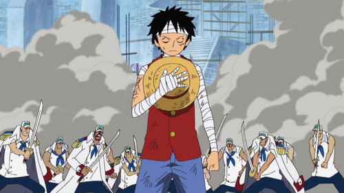 One Piece - S13E511: Unexpected Relanding! Luffy, to Marineford!