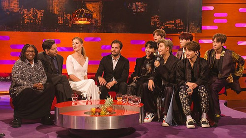 The Graham Norton Show - S24E3: Whoopi Goldberg, Jamie Dornan, Rosamund Pike, Harry Connick Jr, BTS