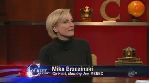 The Colbert Report - S6E14: Mika Brzezinski